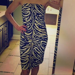 The Limited Zebra Dress size 6